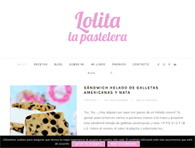 Tablet Screenshot of lolitalapastelera.com